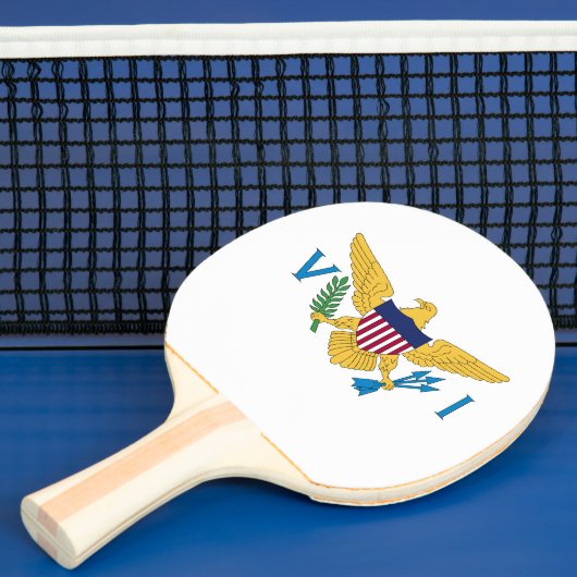 US Maagdeneilanden Tafeltennisbatje (Insitu)