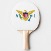 US Maagdeneilanden Tafeltennisbatje (Voorkant)