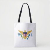 US Maagdeneilanden Tote Bag (Voorkant)
