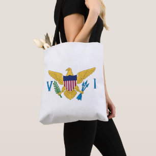 US Maagdeneilanden Tote Bag