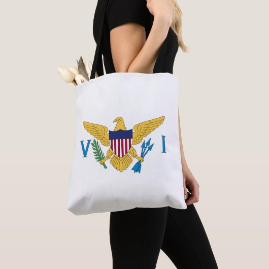 US Maagdeneilanden Tote Bag (Dichtbij)