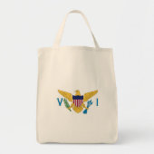 US Maagdeneilanden Tote Bag (Voorkant)