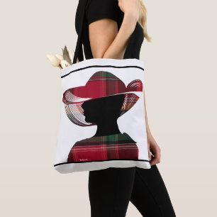 US Maagdeneilanden USVI Madras Patroon Personalise Tote Bag