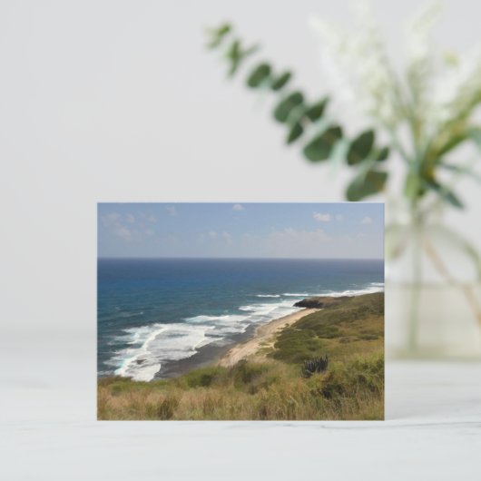 US Maagdeneilanden USVI St. Croix Caribbean Zee Briefkaart (Staand voorkant)