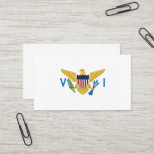 US Maagdeneilanden Visitekaartje