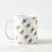 US Maagdeneilanden - Vlag Patroon USVI Koffiemok (Links)