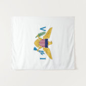 US Maagdeneilanden Wandkleed (Voorkant (horizontaal))