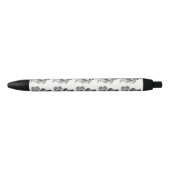 US Made Black & White Hand Painted Coffee Art Pen (Voorkant)