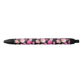 US Made Elegant Romantic Roses Floral Pen (Voorkant)