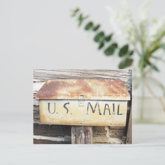 US Mail Briefkaart (Staand voorkant)