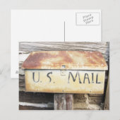 US Mail Briefkaart (Voorkant / Achterkant)