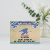 US Mail Briefkaart (Staand voorkant)