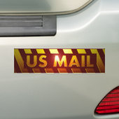 US MAIL BUMPERSTICKER (Op auto)