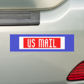 US MAIL-bumpersticker Bumpersticker (Op auto)