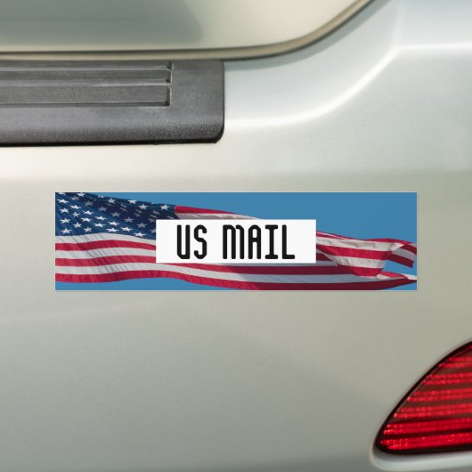 US MAIL-bumpersticker Bumpersticker (Op auto)
