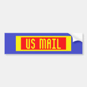 US MAIL-bumpersticker Bumpersticker (Voorkant)