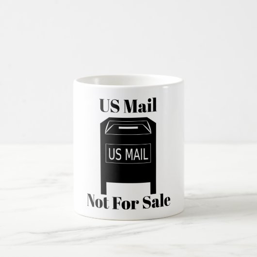US Mail niet te koop Koffie Mok (Center)