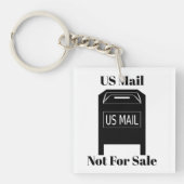 US Mail niet te koop Sleutelhanger (voorkant)