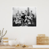 US Maine Baseball Team 1898 Poster (Keuken)