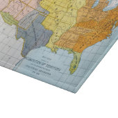 US MAP, 1776-1884 SNIJPLANK (Hoek)