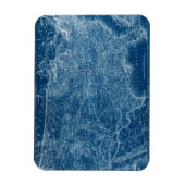 US Map Blueprint Magneet (Verticaal)