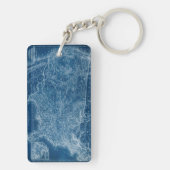 US Map Blueprint Sleutelhanger (achterkant)