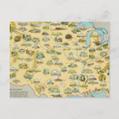 US Map Briefkaart (Voorkant)