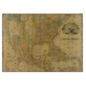 US Map Cutting Board Snijplank (Voorkant)