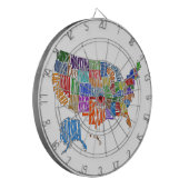 US MAP DARTBORD (Voorkant Links)