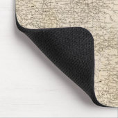 US Map met nederzettingen Muismat (Hoek)