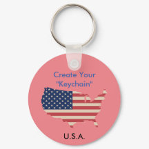 US map Sleutelhanger KeyHolder
