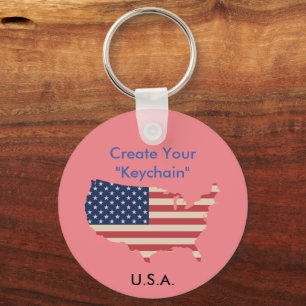 US map Sleutelhanger KeyHolder