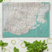 US Map Theedoek (Gevouwen)