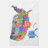 US MAP THEEDOEK (Verticaal)