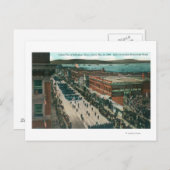 US marine Atlantic Fleet in Harbour Briefkaart (Voorkant / Achterkant)