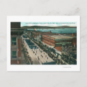 US marine Atlantic Fleet in Harbour Briefkaart (Voorkant)