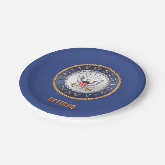 US marine Bord van gepensioneerd papier (Gekanteld)