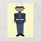 US Marine Corp Boy Briefkaart (Voorkant)