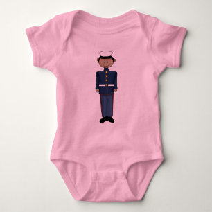 US Marine Corp Boy Romper
