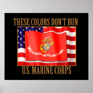 US Marine Corps 20-inch x 16-inch afdrukken Poster
