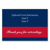 US Marine Corps - Blauwe Tafel Kaart (Achterkant)