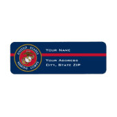 US Marine Corps - Blue Etiket (Voorkant)