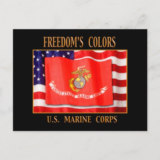 US Marine Corps Briefkaart (Voorkant)