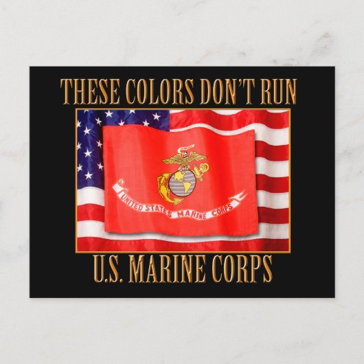 US Marine Corps Briefkaart (Voorkant)