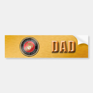 US Marine Corps Dad Bumpersticker