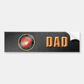 US Marine Corps Dad Bumpersticker (Voorkant)