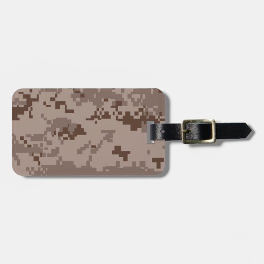 US Marine Corps Marpat Desert Camouflage Bagagelabel (Voorkant horizontaal)