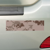 US Marine Corps Marpat Desert Camouflage Bumpersticker (Op auto)