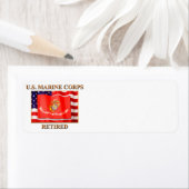 US Marine Corps Return Address Label (Insitu)