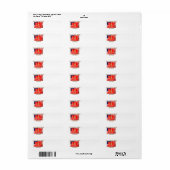 US Marine Corps Return Address Label (Full Sheet)